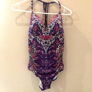 athelta aqualuxe print molded one piece